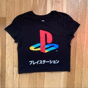 Forever 21 PlayStation Crop Top